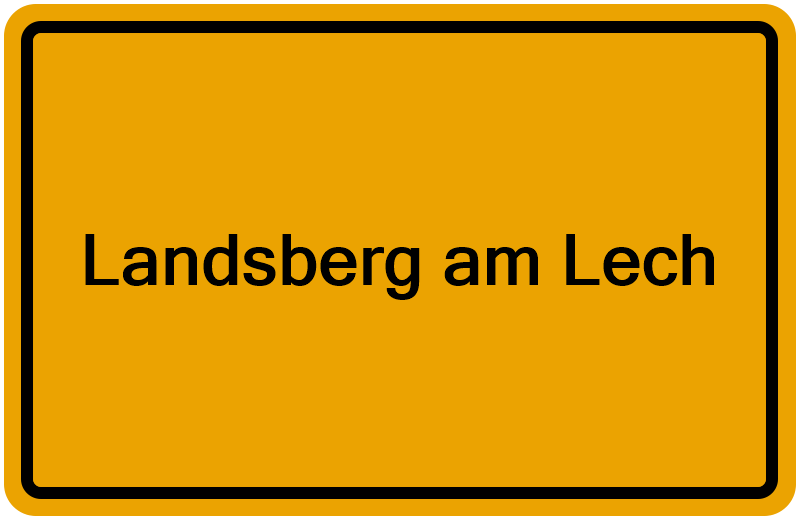 Handelsregisterauszug Landsberg am Lech